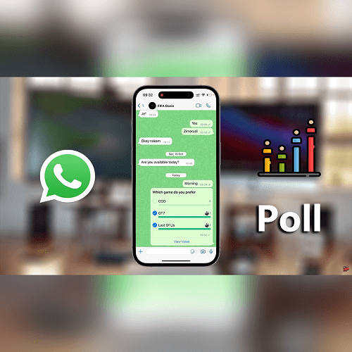 how to create a poll on whatsapp chat