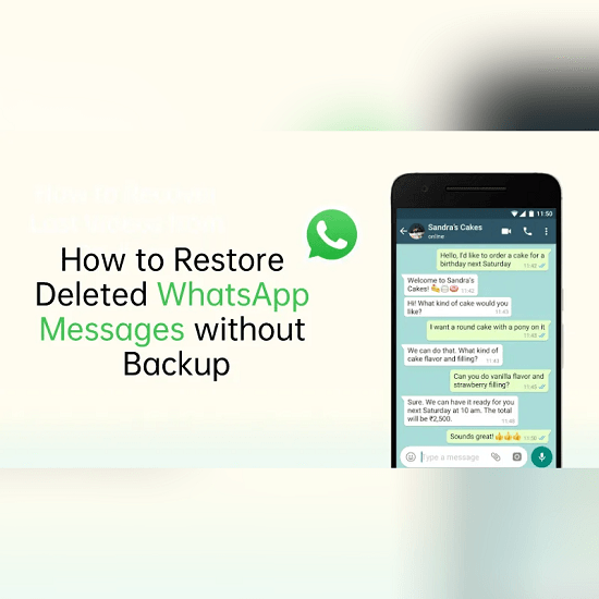 recover deleted whatsapp messages without backup iphone